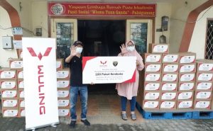 Komunitas Wuling Almaz Peduli Sesama, Donasi Sembako