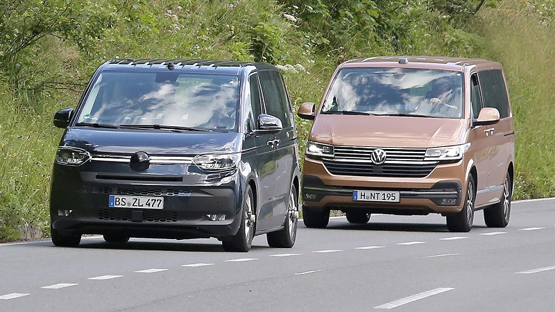 Volkswagen Transporter T7 Mulai Uji Jalan Volkswagen Transporter T7