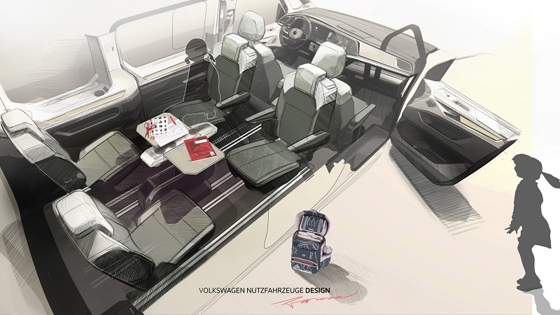 Volkswagen Transporter T7 Mulai Uji Jalan Volkswagen Transporter T7