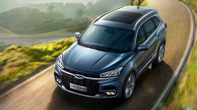 chery tiggo 8 - tampak depan