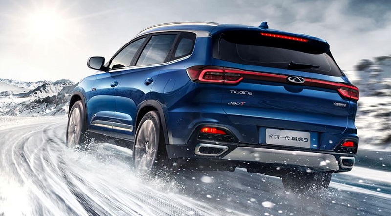 chery tiggo 8 - eksterior