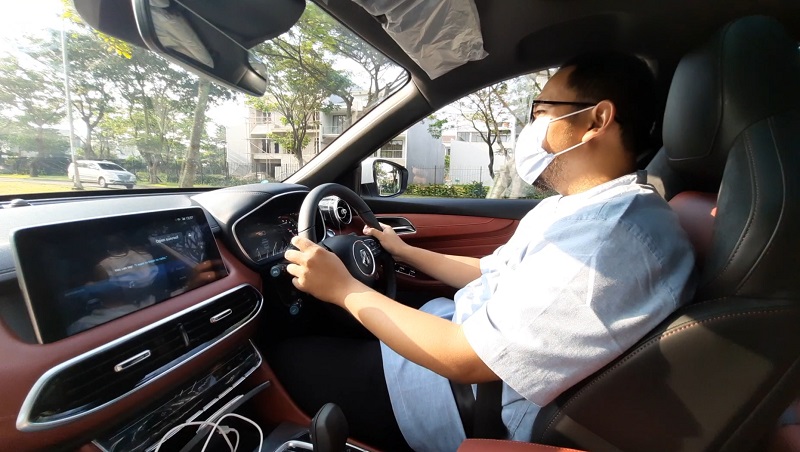 i-smart di mg hs - test drive