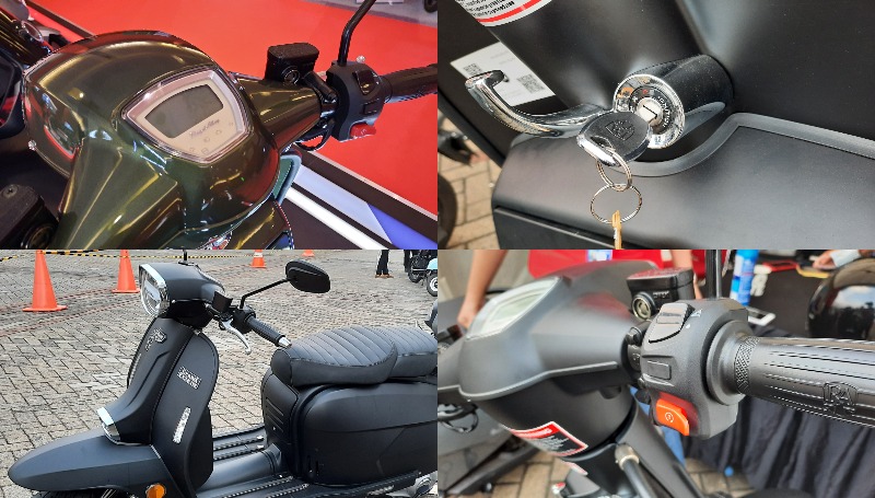 Rasa Berkendara Royal Alloy GP 150, Bukan Vespa Banget! fitur-fitur royal alloy gp 150