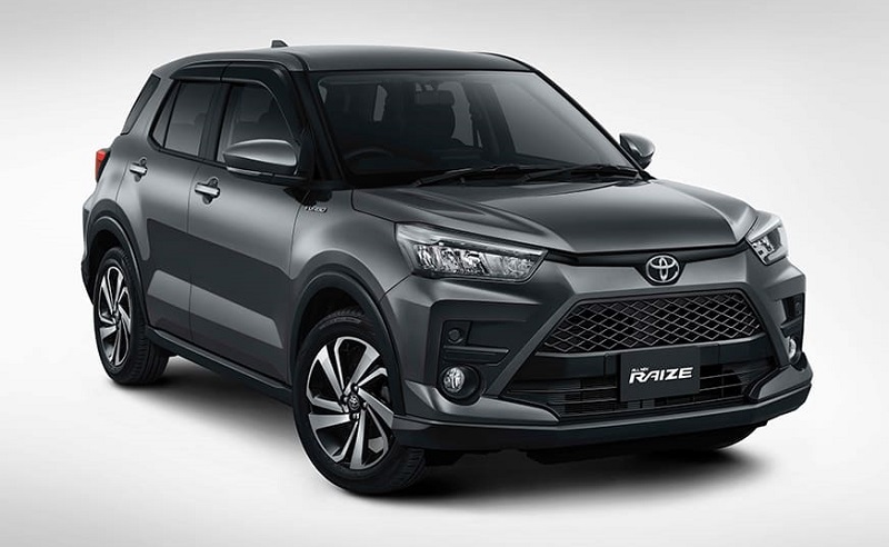toyota raize 1.0 g - eksterior