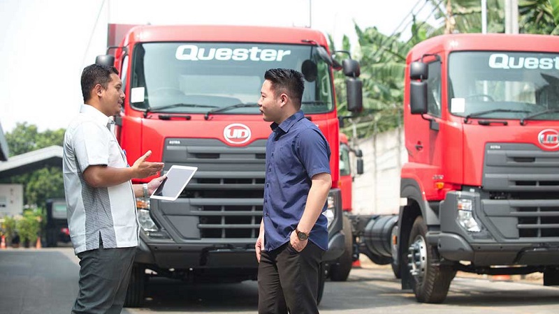 ud trucks siap pakai BBM Euro4