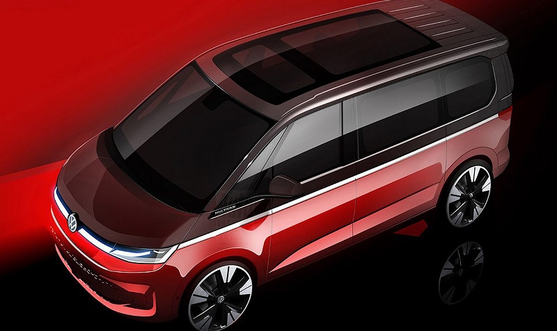 vw t7 multivan - eksterior