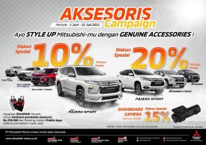 Aksesori Mitsubishi Genuine Umbar Diskon