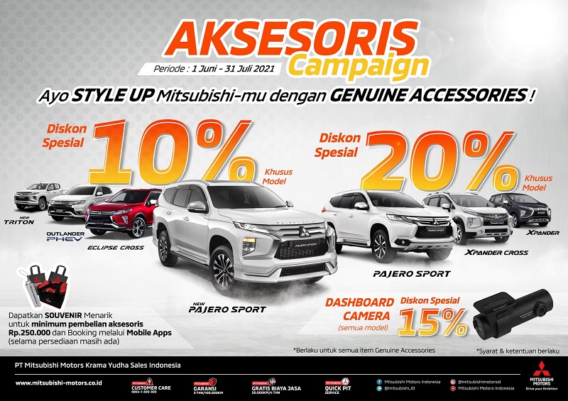 Aksesoris Mitsubishi