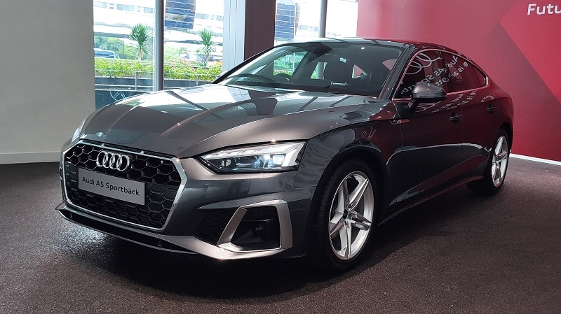 audi a5 sport back 2021 - eksterior tampak depan