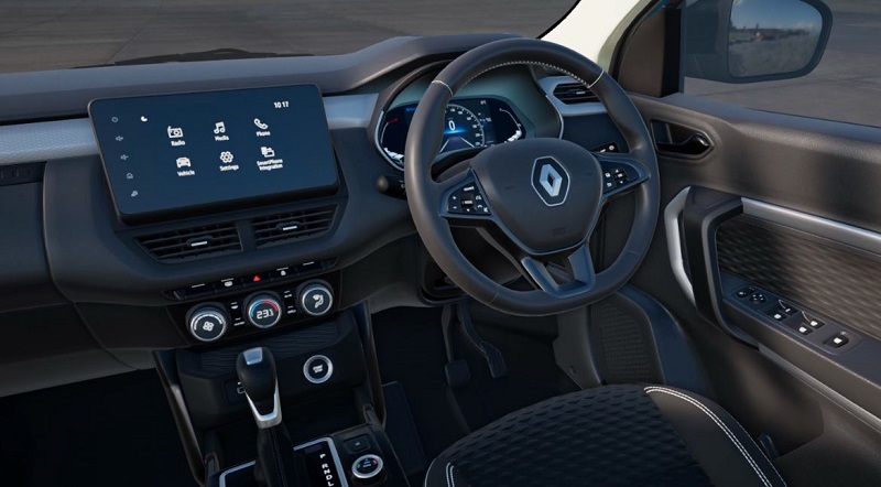 harga jual renault kiger - interior