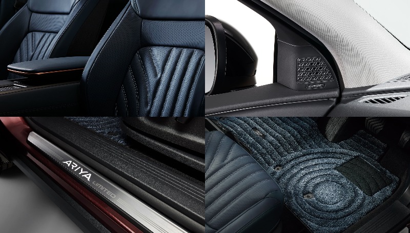 interior nissan ariya limited