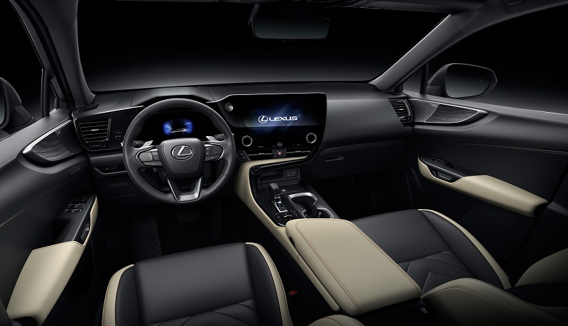 interior lexus nx phev