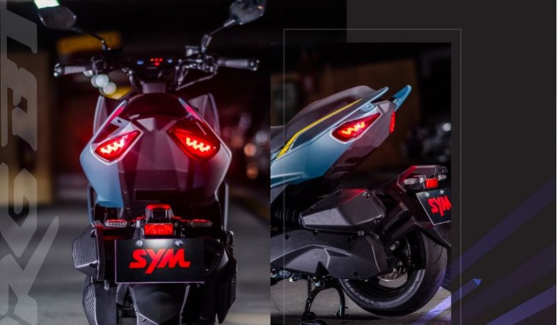 sym drgbt r-edition tampak belakang