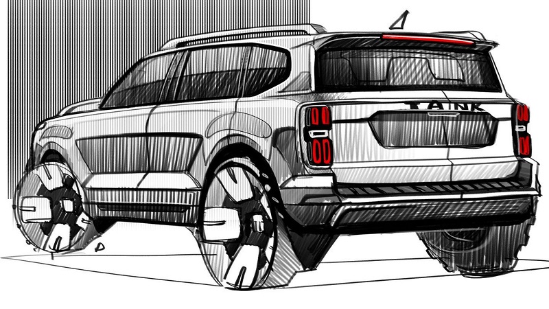 GWM Tank 600 - Mobil Cina Penantang Land Cruiser 300