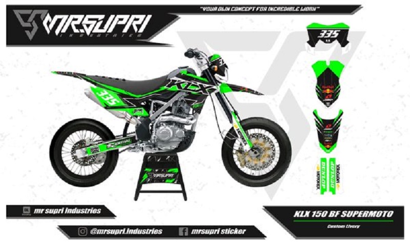 Modifikasi KLX 150 Jadi Supermoto, Ganti Apa Saja? modifikasi KLX