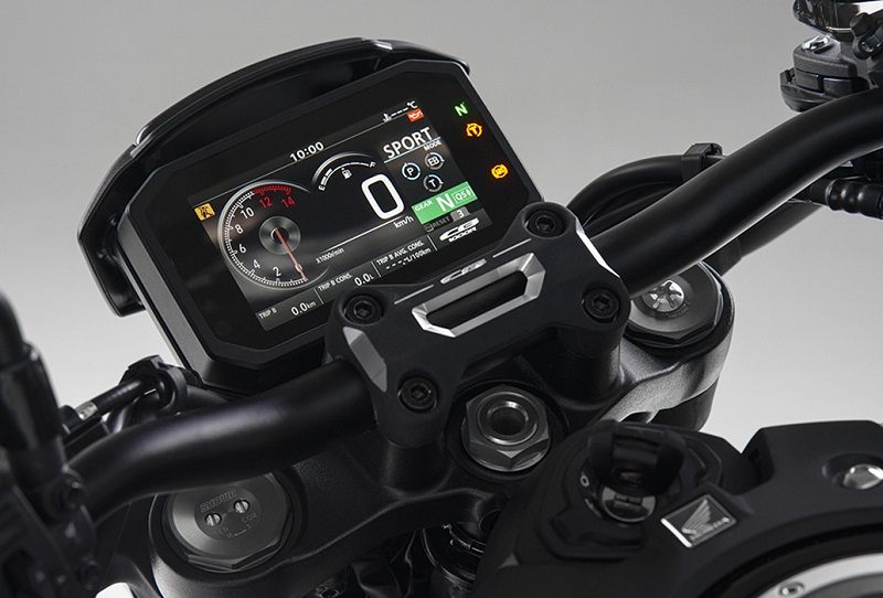 honda cb1000r 2021 - panel instrumen tft