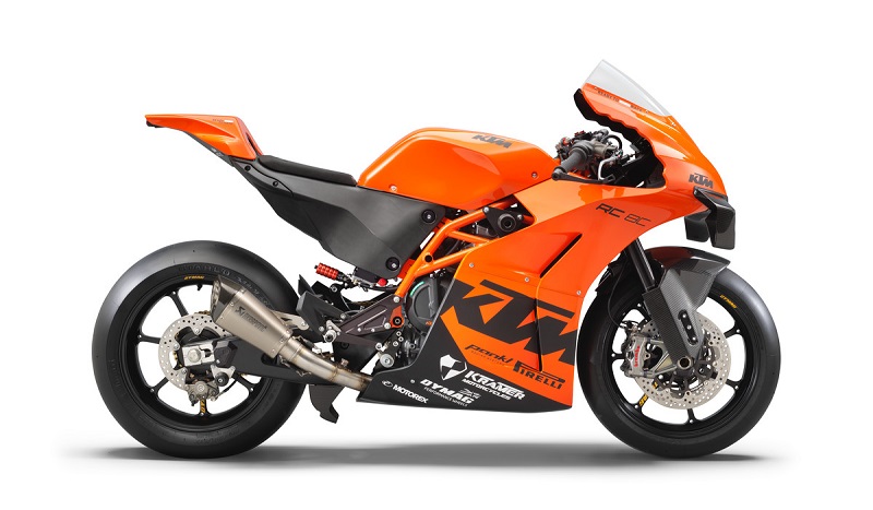kelebihan ktm rc 8c 004 - tampak samping