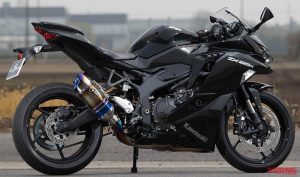 Knalpot Earl’s Gear Ninja ZX-25R, Dongkrak Tenaga 3,1 PS