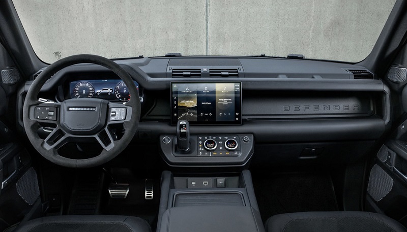 Land Rover Defender V8 2021, Pakai Mesin 5.000 cc land rover defender v8 - interior