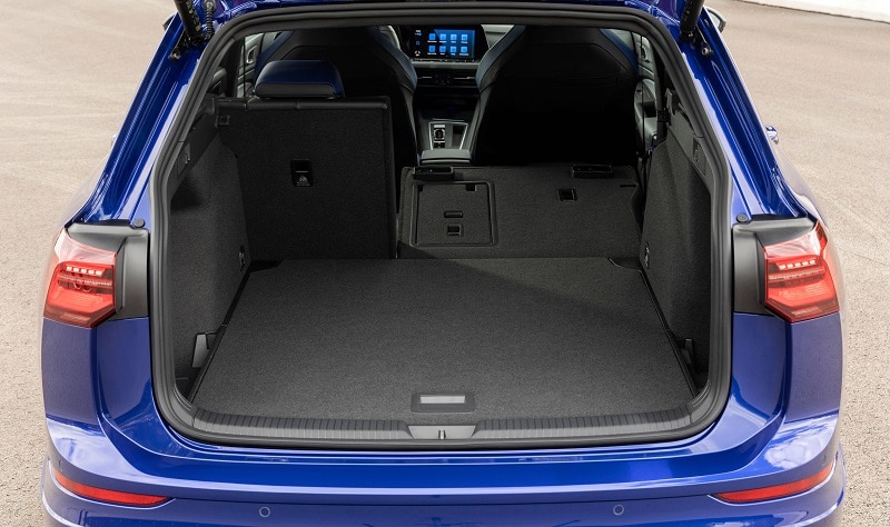 spesifikasi vw golf r estate - bagasi