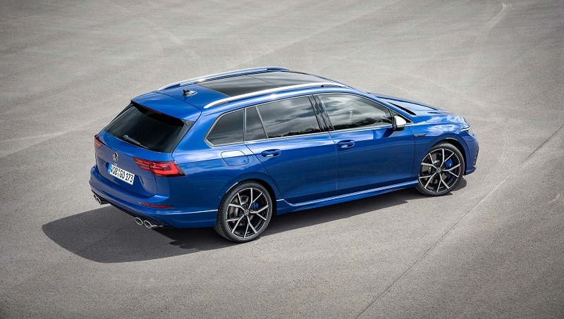 spesifikasi vw golf r estate - eksterior