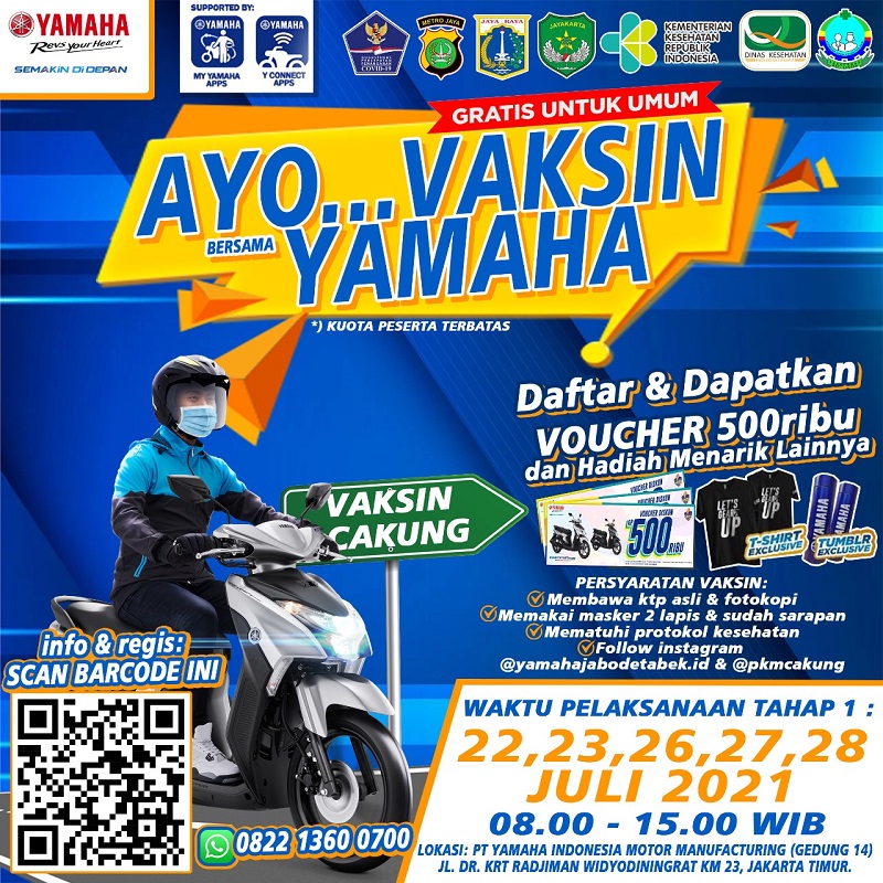 vaksin covid-19 yamaha 1