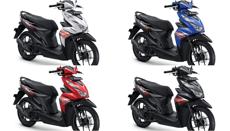 warna honda beat 2021 varian CBS