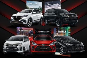 Harga Terbaru Toyota Rush, Yaris, Fortuner, Agya, dan Veloz GR Sport!