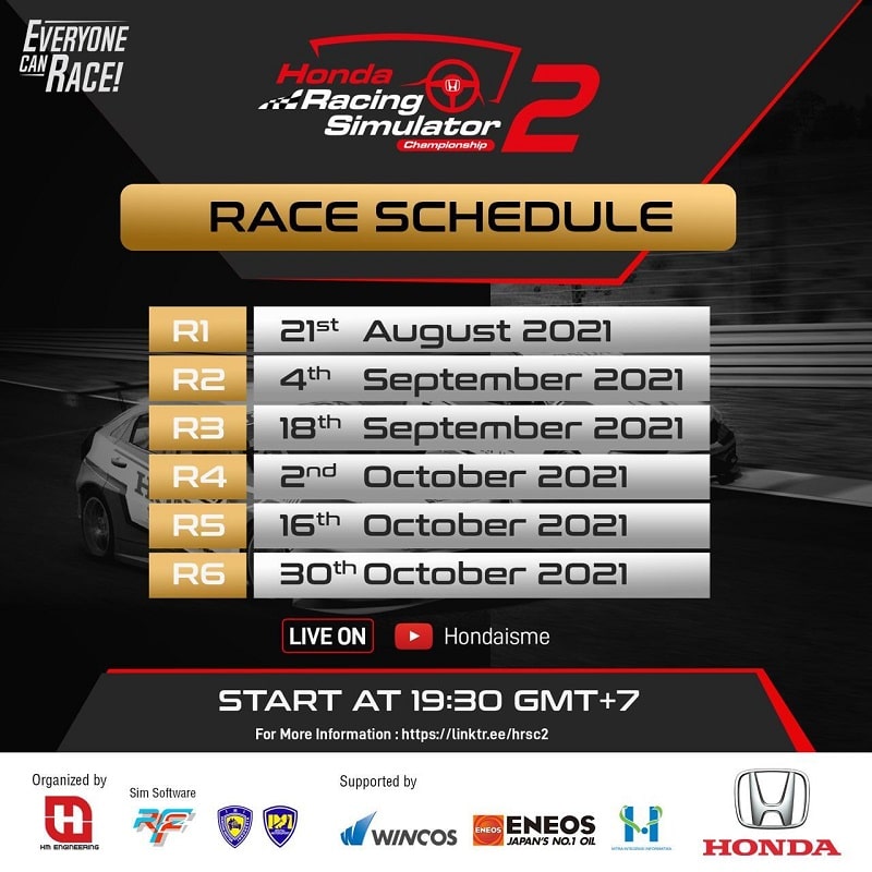 Honda Racing Simulator Championship 2