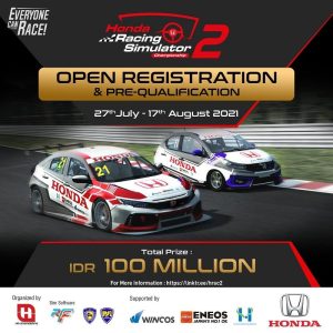Jadwal Honda Racing Simulator Championship 2, Catat!