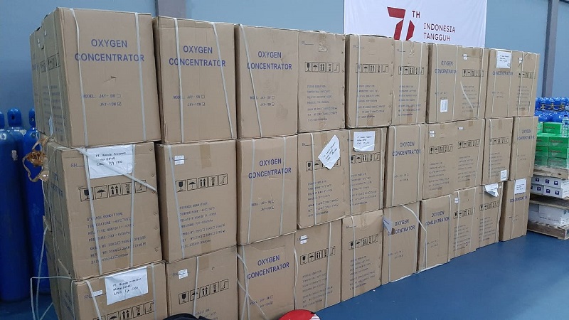 Honda Sumbang 200 Unit Konsentrator Oksigen