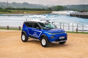 KIA Soul EV Boardmasters, Mobilnya Anak Pantai