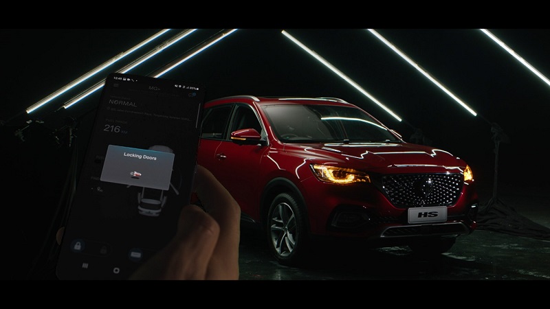 Internet of Things pada MG HS i-SMART