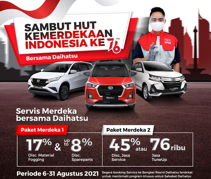 Servis Merdeka Bersama Daihatsu