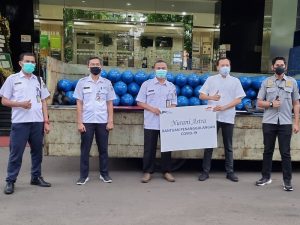 Astra Berikan 375 Tabung Oksigen ke Berbagai Instansi Pemerintah