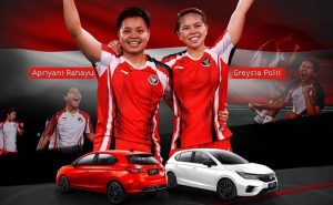 Honda Berikan City Hatchback RS Untuk Greysia dan Apriyani!