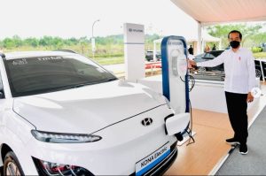 Jokowi Hadir Groundbreaking Pabrik Baterai Hyundai