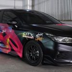 Modifikasi Honda City Hatchback RS, Berlabur Grafity
