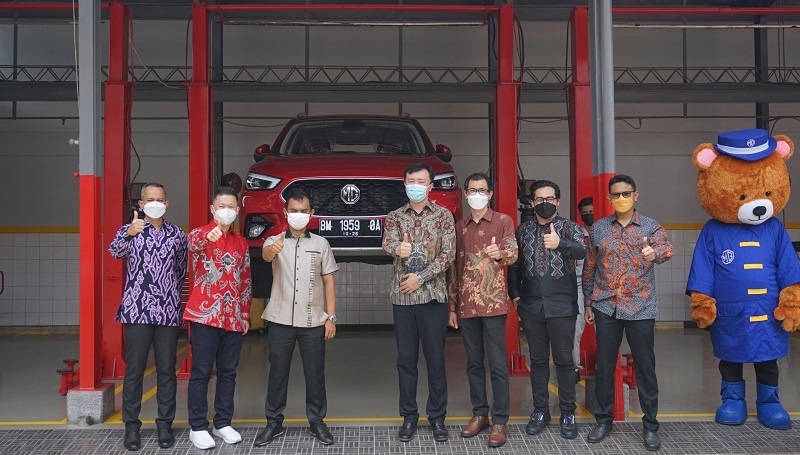Bengkel MG Riau Resmi Beroperasi, Punya Layanan 3S bengkel mg riau