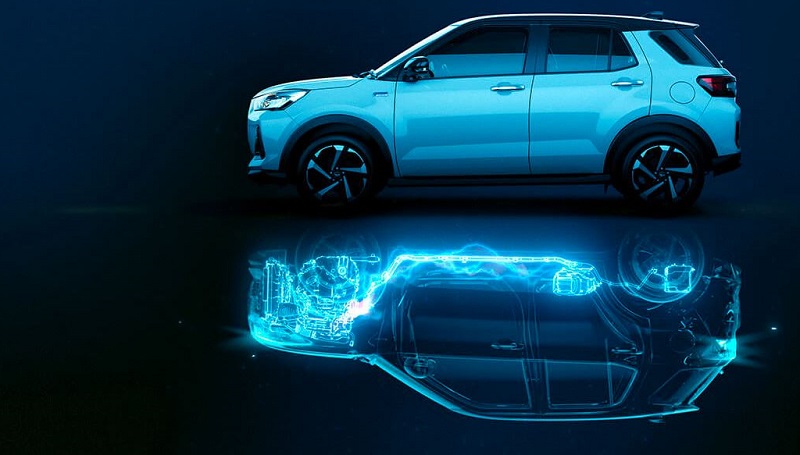 mobil baru toyota 2023 - raize hybrid