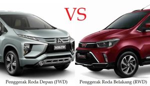 Perbedaan Mobil Penggerak Roda Belakang dan Depan