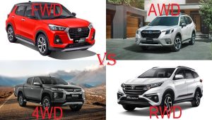 4 Jenis Penggerak Roda Mobil, Mana yang Terbaik?