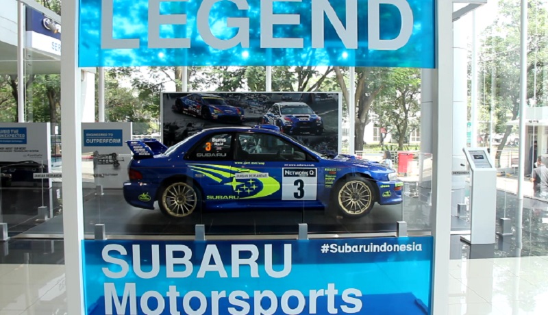 subaru historical gallery - impreza wrc