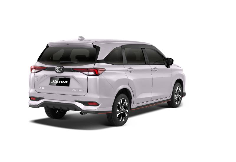 All New Xenia Exterior Tampak Perspektif Belakang Varian 1.5R ADS 1