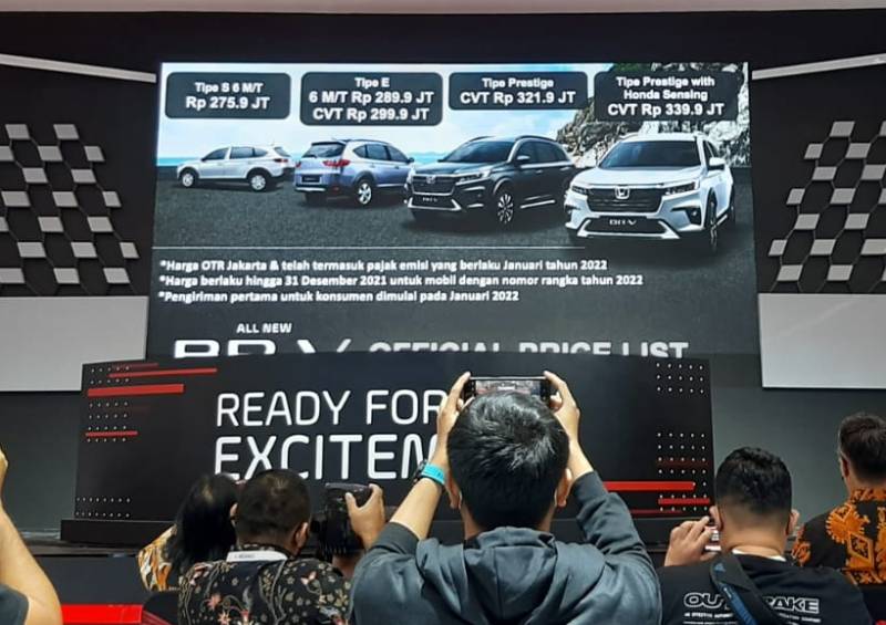 Harga BR-V Terbaru