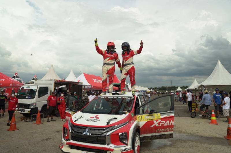 Mitsubishi Xpander Juara Sprint Rally 2021