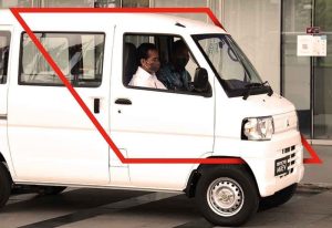 Saya, Jokowi, dan Mitsubishi Minicab Elektrik