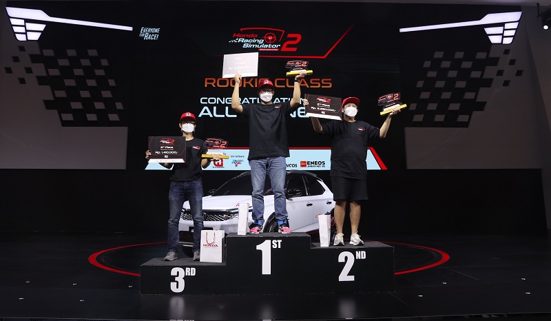 pemenang honda racing simulator championship 2