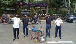 Honda Revitalisasi Marka Jalan di Bogor