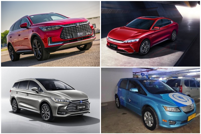 mobil byd buatan china